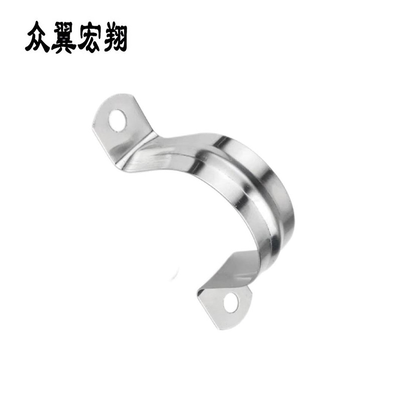众翼宏翔 不锈钢管卡扣 4分 个高清大图
