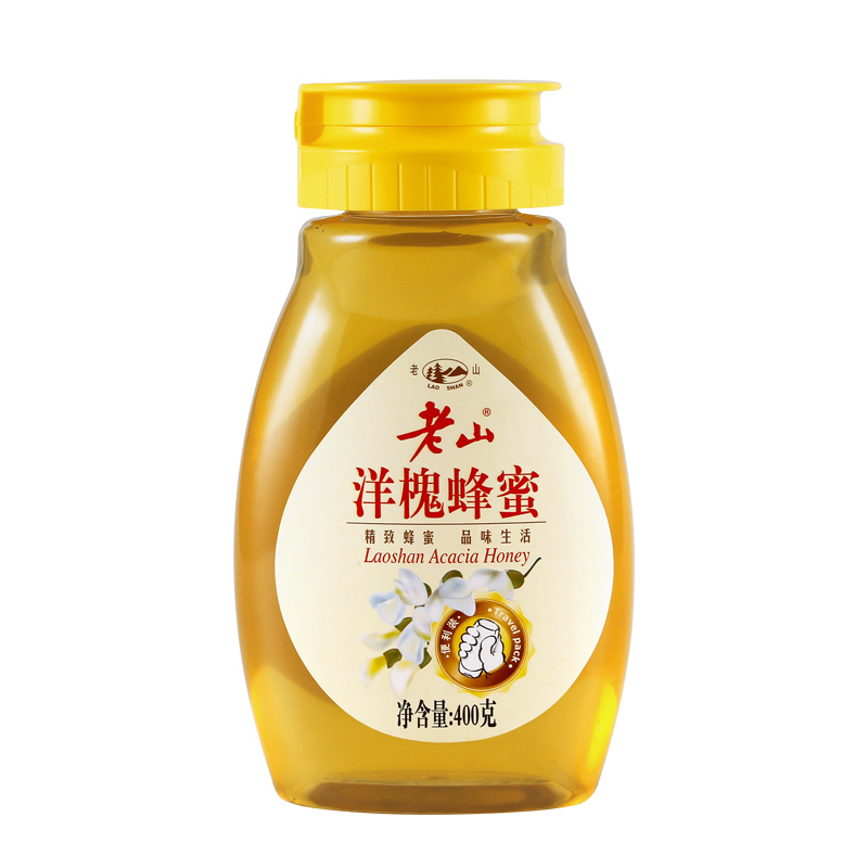 南京老山牌洋槐蜂蜜农家自产洋槐花蜜400克/瓶