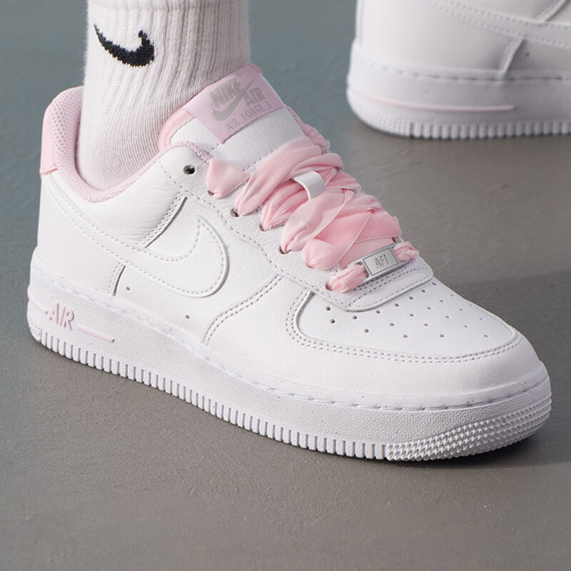 耐克（NIKE）女鞋新款AF1空军一号运动鞋低帮板鞋舒适时尚百搭休闲鞋HV4403-601 ZP高清大图