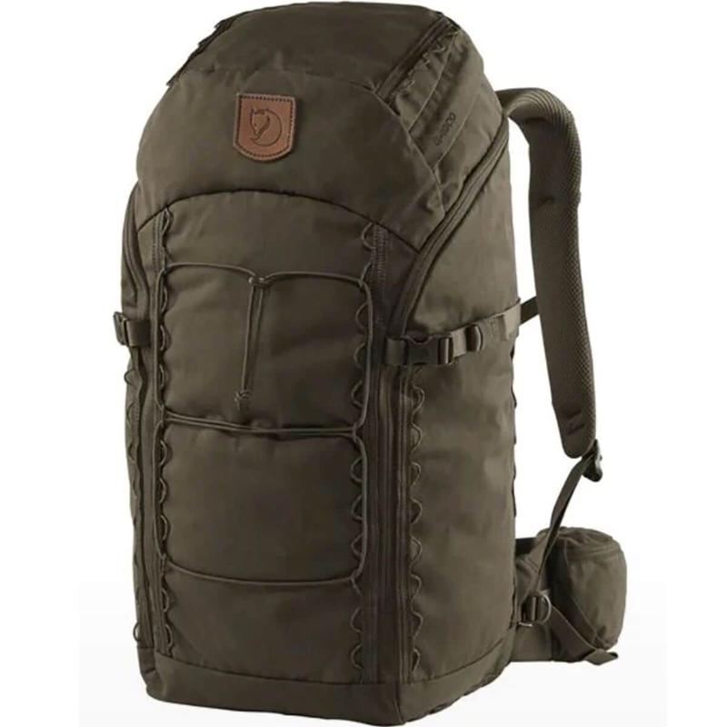 Fjallraven 中性L户外背包 大容量耐磨徒步旅行装备 Dark_Olive