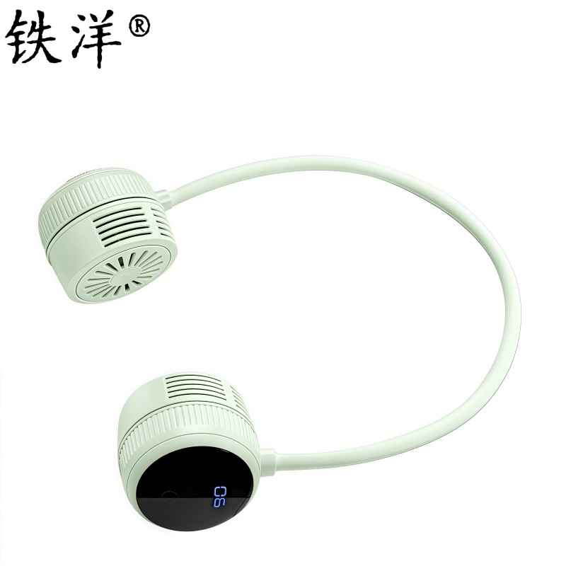 铁洋 风扇 数显挂脖风扇 液晶款 个高清大图
