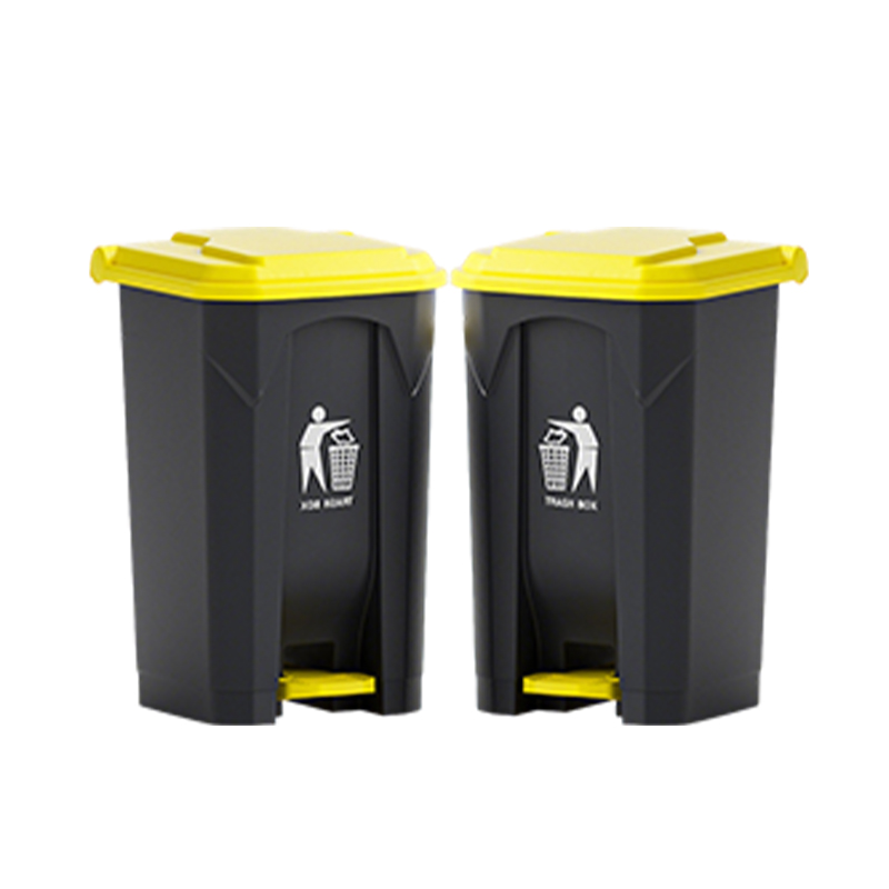 卫未来 脚踩垃圾桶 20L特厚黄盖 个高清大图