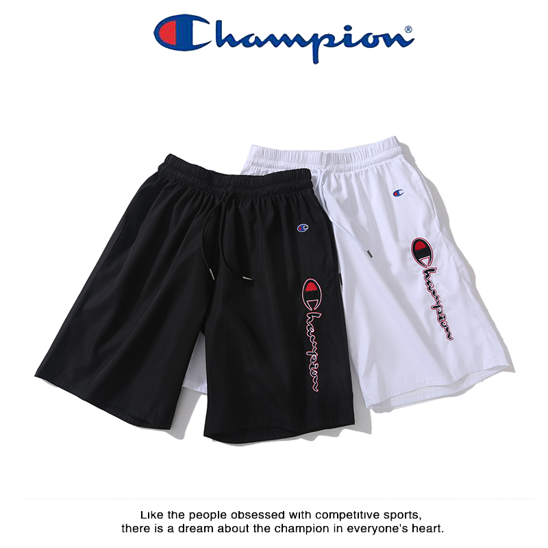 Champion冠军男士基本款运动慢跑速干纤维短裤