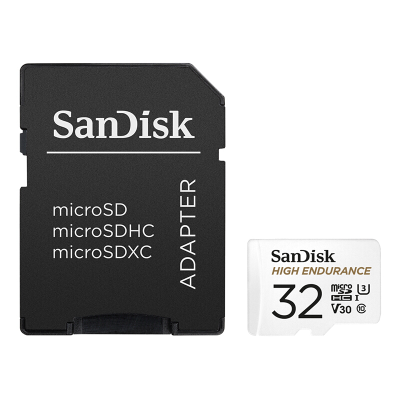 闪迪 SDSQQNR-032G-ZN6IA TF存储卡 32GB 行车记录仪 安防监控专用(单位:个