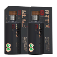 贵州酱香型白酒53度匠门君品节日送礼酒高度口粮白酒500ml*2瓶
