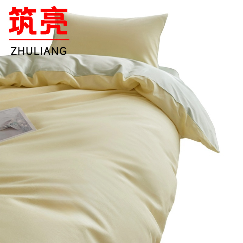 筑亮 纯棉三件套 C605 套高清大图