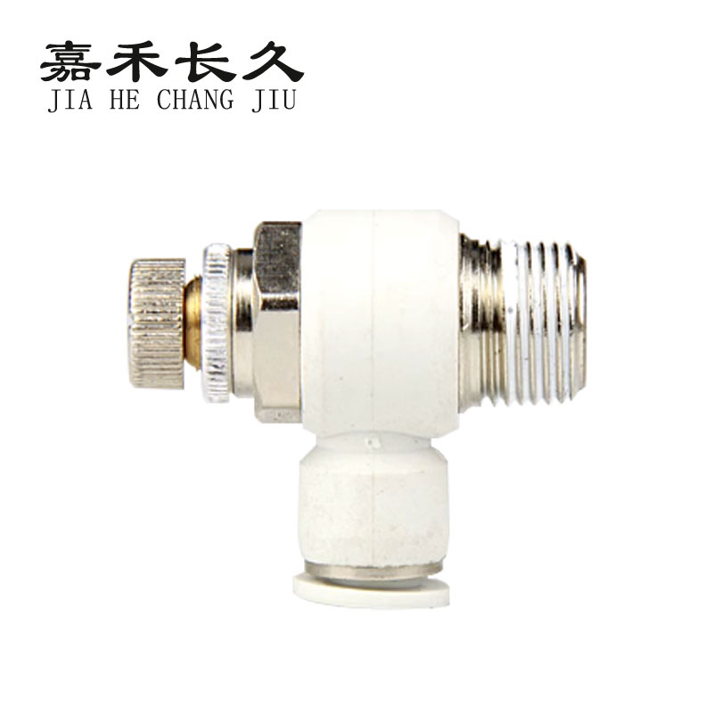 嘉禾长久 节流阀气动接头 SL8 个 SL8-03B