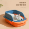 猫咪用品猫砂盆全封闭超大号新手养猫套装幼猫厕所半封闭屎盆防溅