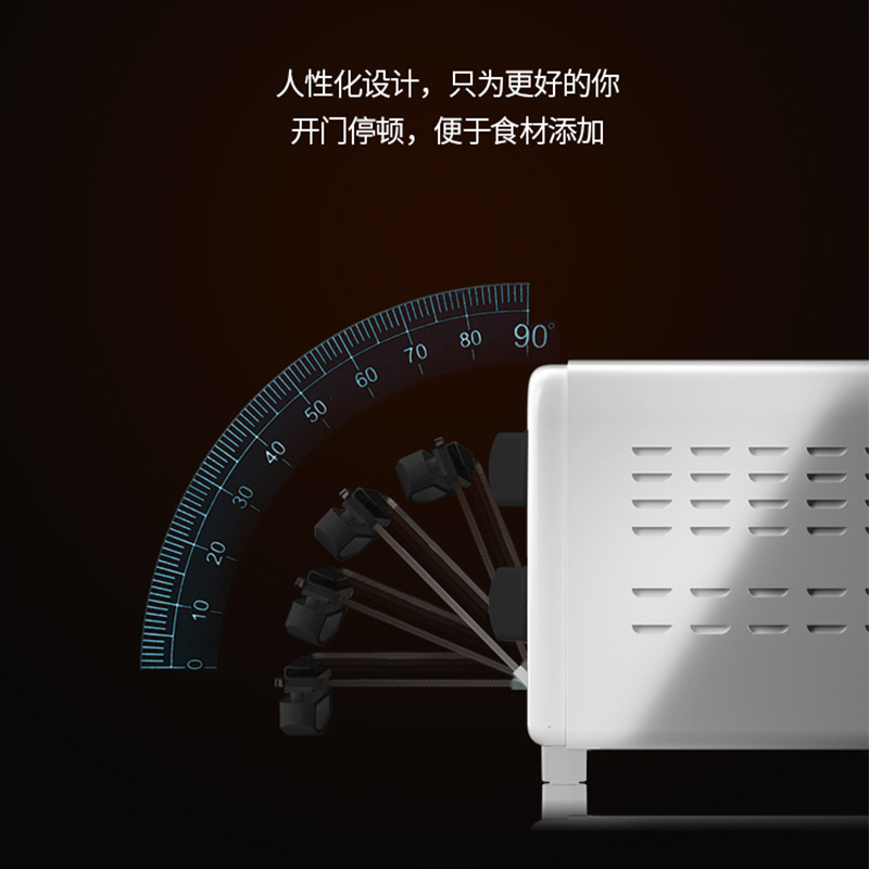 格兰仕(Galanz) 电烤箱 防烫工艺把手 多功能械控温烤箱 10L容量电烤箱 TQH-10J高清大图