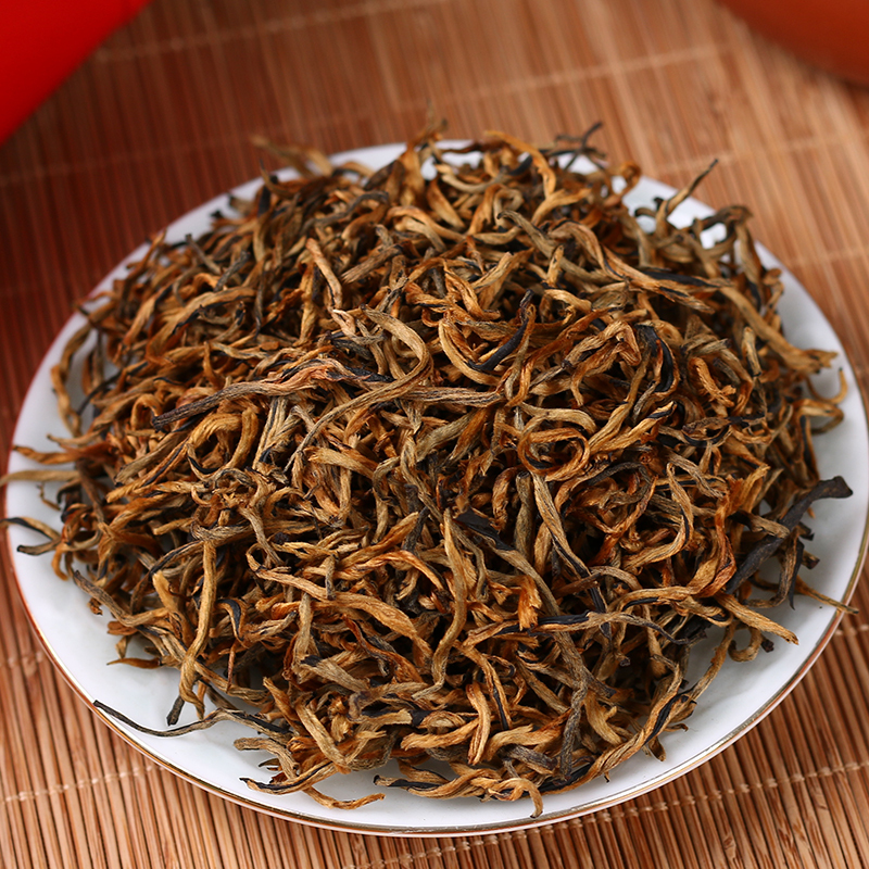 特级凤庆金丝滇红300克 云南滇红茶蜜香明前春茶金芽礼盒装