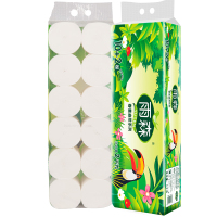 雨森卫生纸卷纸巾无芯4斤(2000g/提)短卷家用家庭实惠装面巾纸厕纸手纸批发