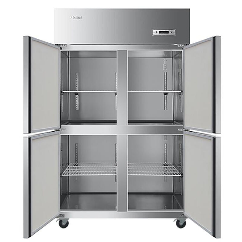 海尔(Haier)SL-1020C2D2不锈钢四门商用厨房冰箱冰柜双温冷藏冷冻饭店冷柜高清大图
