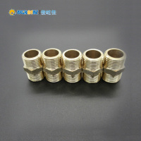帮客材配 俊屹佳不锈钢对丝DN20(100只)材料黄铜 2.65元/只 一包100只 整包起售