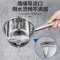 优橙 16加长水瓢带挂勾不锈钢水勺长柄水瓢水舀子