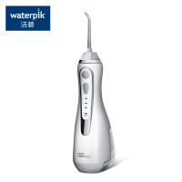 洁碧(Waterpik)冲牙器便携式水牙线洗牙器牙齿冲洗器家用冲牙器多喷头 正畸适用手持式小蛮腰 珍珠白 GS9-12