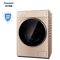 松下(Panasonic)XQG100-L16R 10公斤大容量变频滚筒洗衣机 带光动银/泡沫净洗涤 大视窗