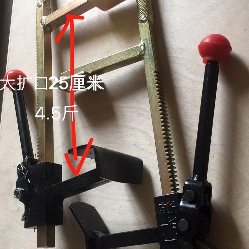 真空胎拆卸工具手动扒胎器工具电动车摩托车龙钳轮胎夹压胎 扒胎器41厘米最大扩口19厘米