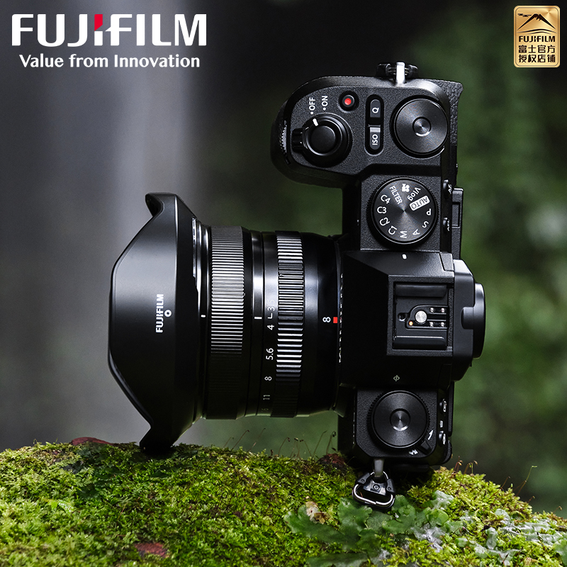 新品 富士(FUJIFILM)XF8mmF3.5 R WR 定焦镜头 便携 方便 XF8 官方标配高清大图