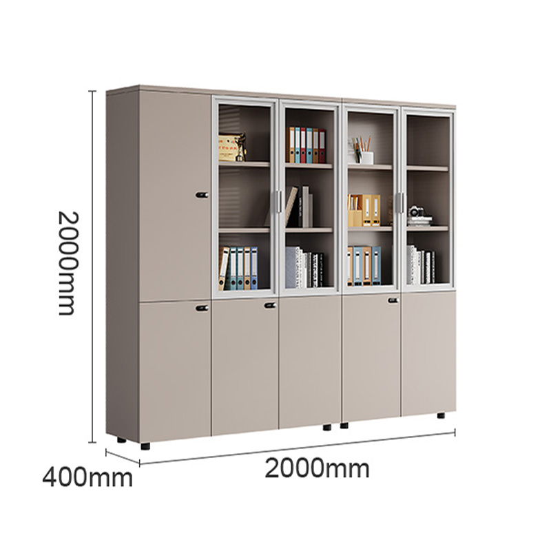 智叶舟资料柜五门200*40*200cm台高清大图