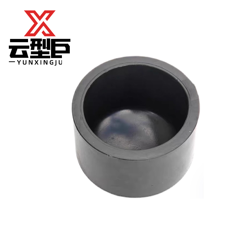 云型巨 PE管帽管堵 PE管配件饮用水自来水管硬管配件 40mm 单位:个高清大图
