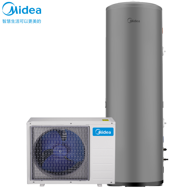 美的midea150升空气能热水器智能家电e蓝钻内胆分体式家用热水器wifi