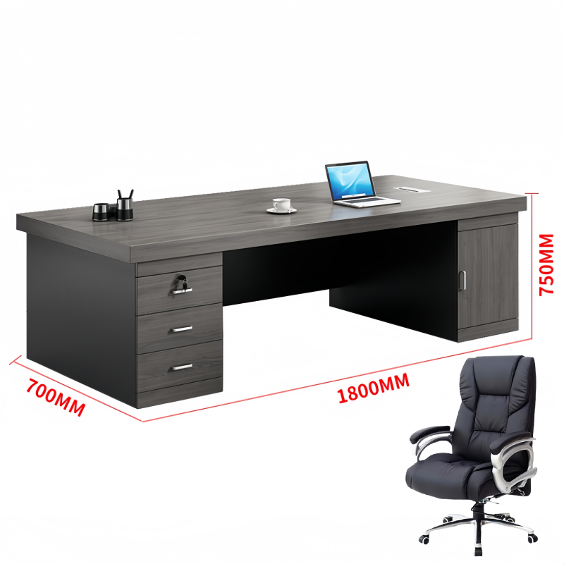 锁匠 电脑桌1.8m+1椅组高清大图