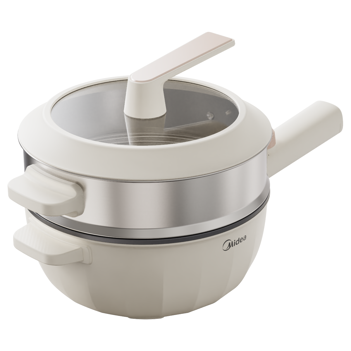 美的(Midea)电炒锅不粘锅一体插电多功能铁锅电炒锅多功能一体炒菜锅插电一体家用 MC-HCG2572