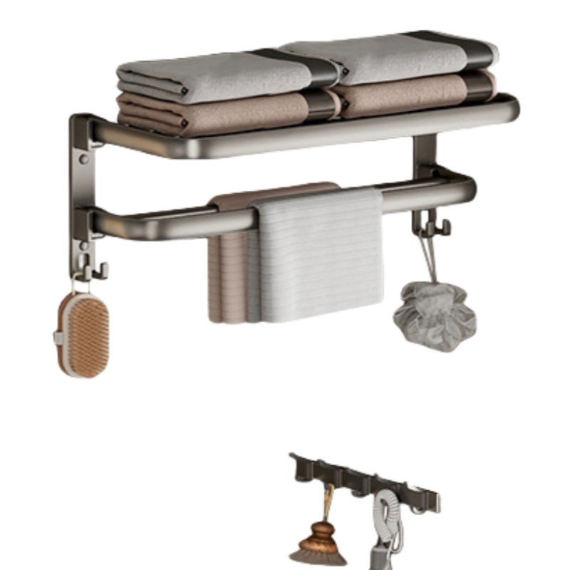 豫龙都浴室置物架六件套高清大图