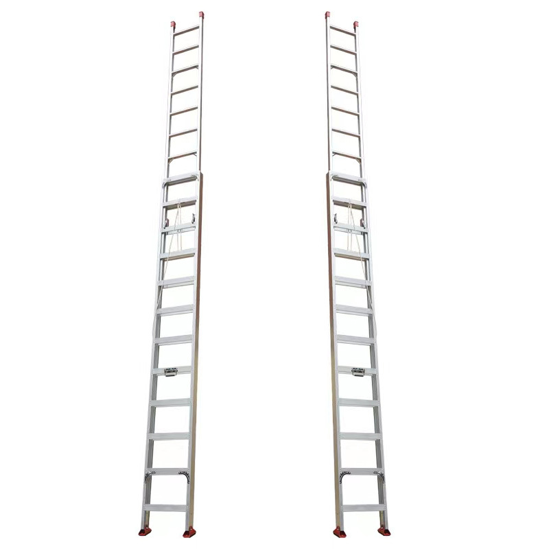 茉冉 铝合金升降单梯 4米/架高清大图