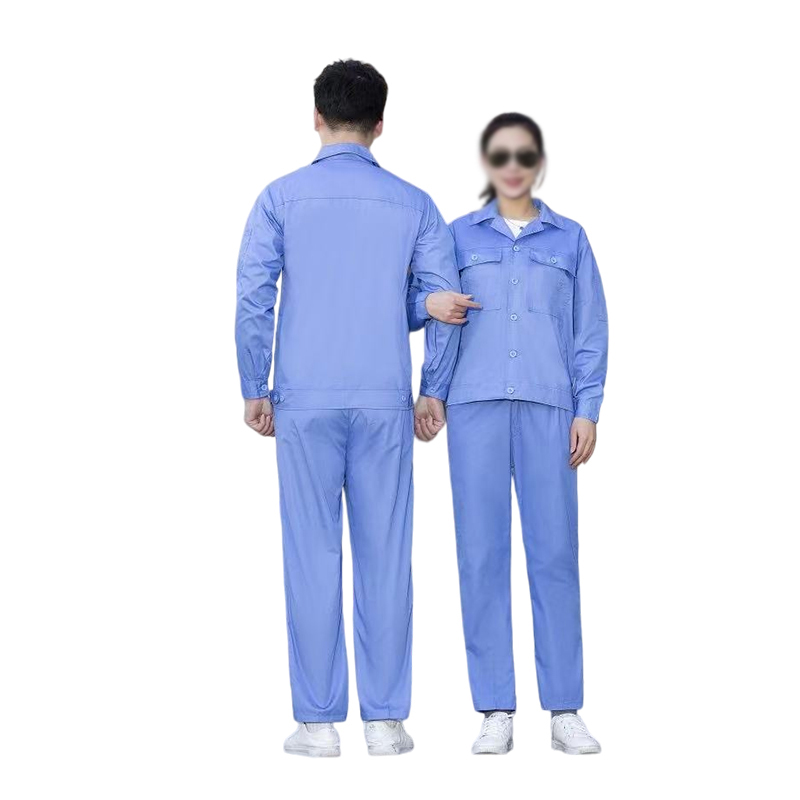 阿祺果 夏季长袖工作服 LB-22Z8 套高清大图