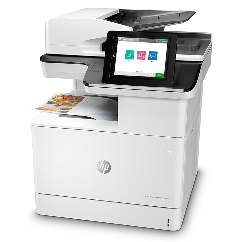 hp惠普 MFP M776DN/776Z A3彩色激光一体机打印复印一体机A3复印机 A3打印复印机 打印复印扫描一体机彩色复印机高清大图