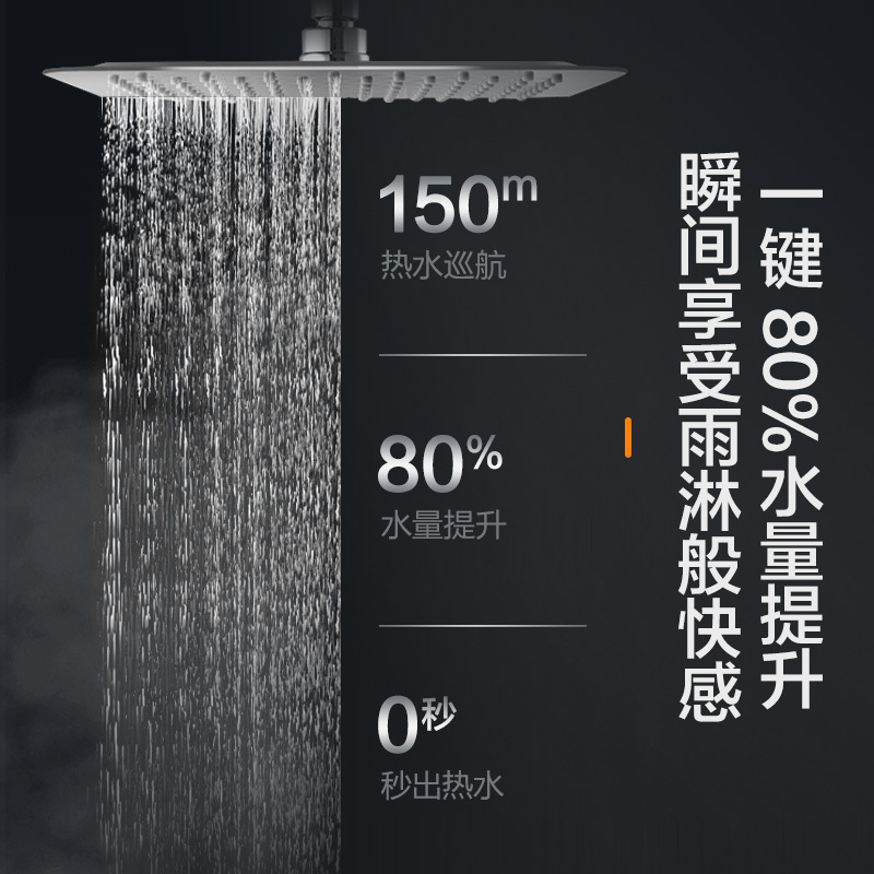 万和(Vanward) 13升燃气热水器零冷水热水器 燃气热水器13升热水器自营恒温非天然气 JSQ25-S2W13