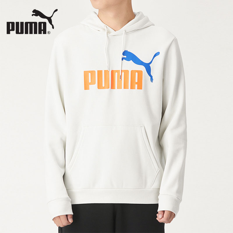 PUMA彪马男装新款运动服连帽套头加绒卫衣599051