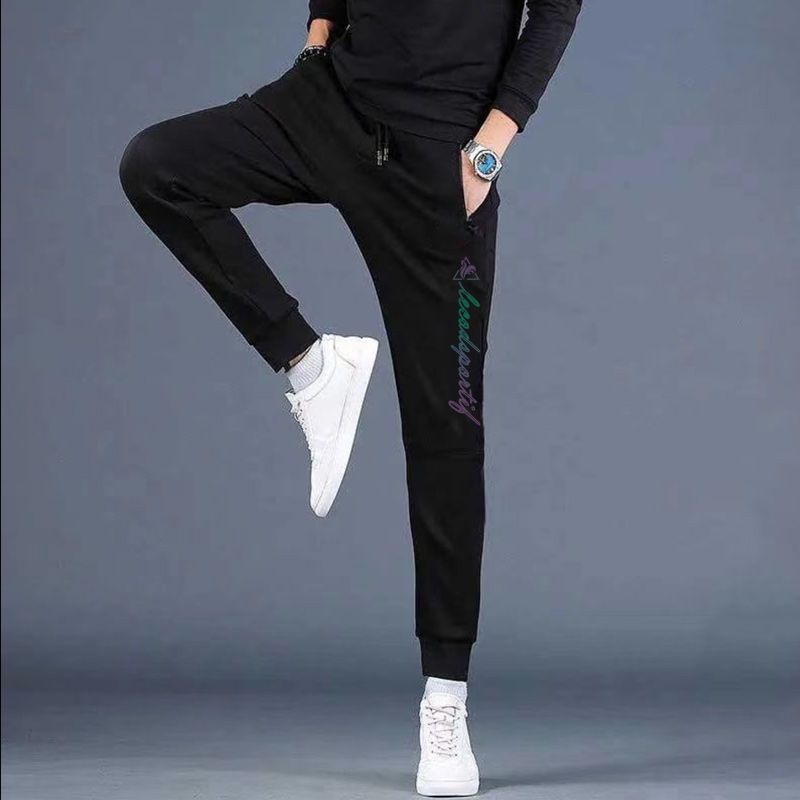 运动裤男士夏季裤子韩版潮流百搭宽松束脚休闲裤潮牌