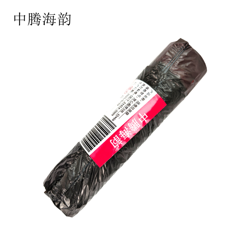 中腾海韵 连卷垃圾袋 背心超厚3丝 45*60 25个/卷 卷高清大图