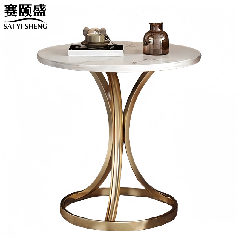 赛颐盛岩板茶几洽谈桌高清大图