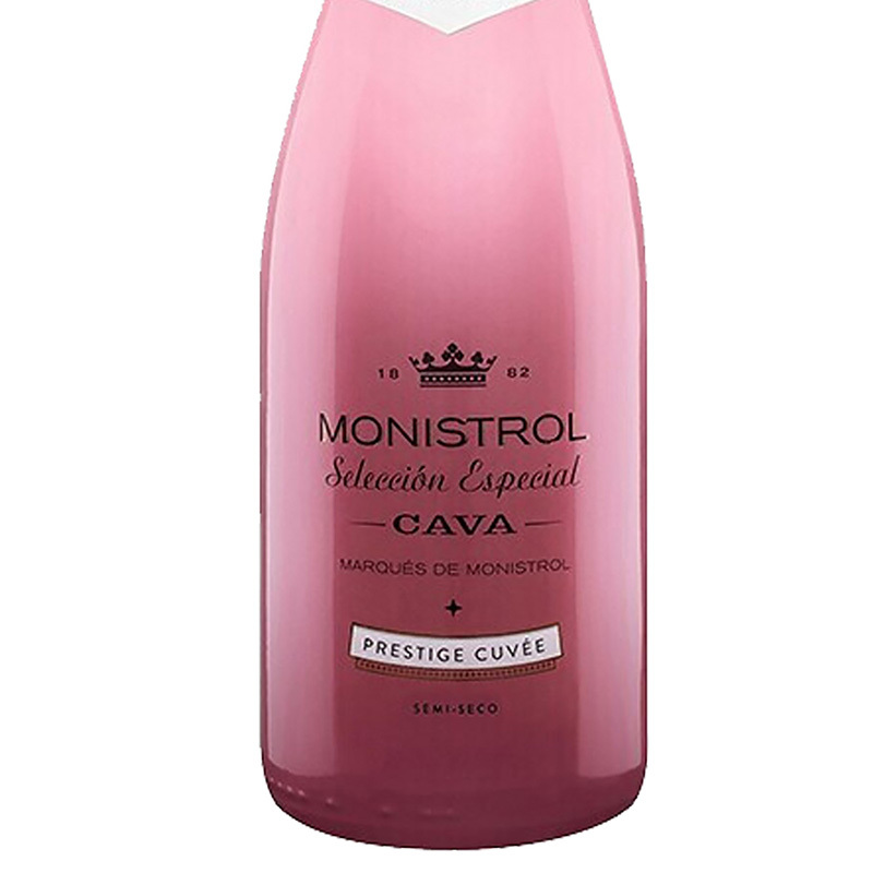 中粮名庄荟蔓丝桐精选桃红半干高泡葡萄酒750ml*6瓶