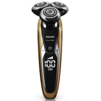 飞利浦（Philips）电动剃须刀 充电式三刀头全身水洗刮胡刀 荷兰进口 限量版 24K黄金刮胡刀 S9988/68