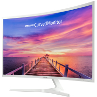 三星（SAMSUNG）C32F395FWC 31.5英寸曲面滤蓝光 护眼不闪屏 可壁挂 液晶电脑显示器（HDMI+DP）