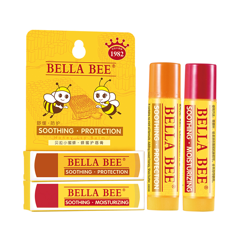 Burt S Bees 小蜜蜂经典护唇膏套装4 25g 4支双重优惠折后 79包邮包税 个护化妆 优惠 大白菜打折啦 购物优惠信息