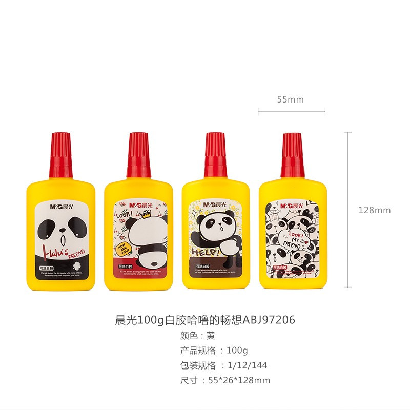 晨光(M&G) 100g 白胶哈噜的畅想ABJ97206(单位:瓶)