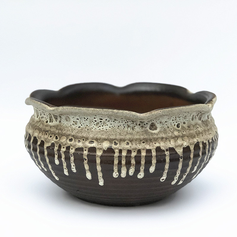 手工陶盆大号土陶大号口径粗陶多肉老桩多肉植物器花盆