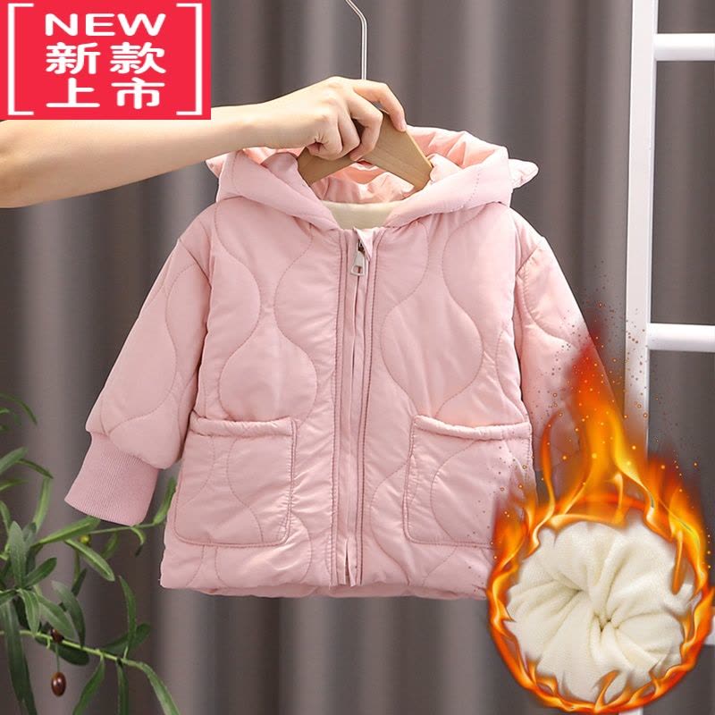 可莉允男童棉服冬季加厚加绒婴儿棉袄冬装宝宝外套冬款儿童棉衣2022新款图片