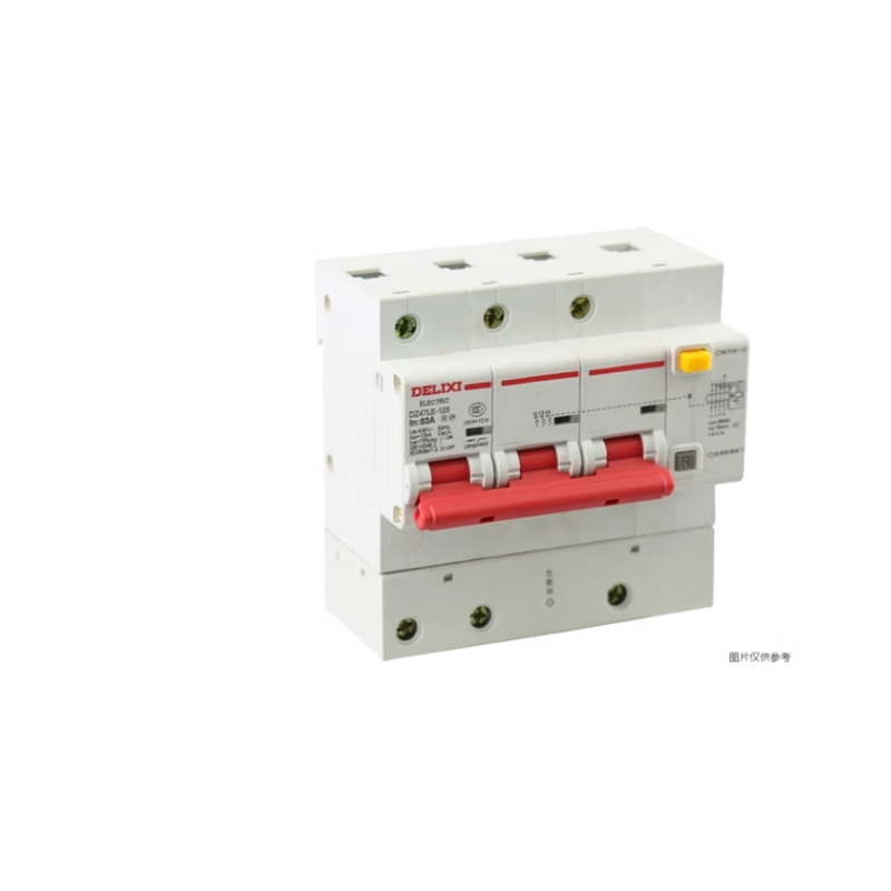 德力西 DZ47LE 100A 3P 漏电保护器高清大图