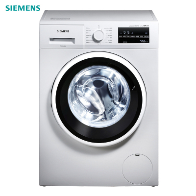 西门子(SIEMENS) XQG62-WS12K2601W 6.2公斤 变频 纤薄机身 除菌液程序 滚筒洗衣机(白色)