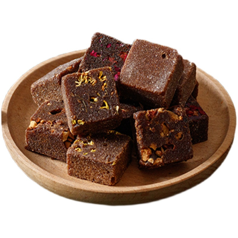 小窝厘 黑糖块正宗云南古法黑糖姜茶1000g 混合口味