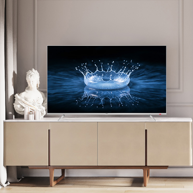 TCL 55A860U 55英寸4K全面屏 金属超薄超高清人工智能 网络平板液晶电视机