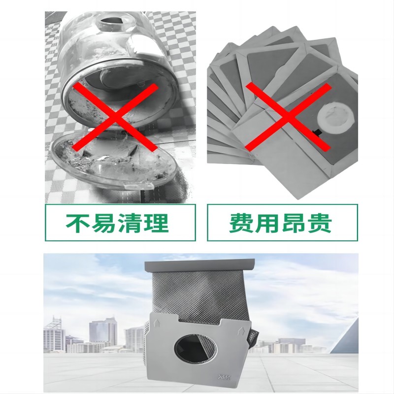 松下吸尘器集尘袋适配MC-C10G专用配件垃圾收纳袋无纺布高清大图