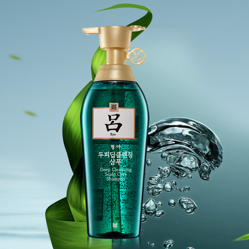 吕 舒盈清润净澈控油洗发水400ml 绿吕