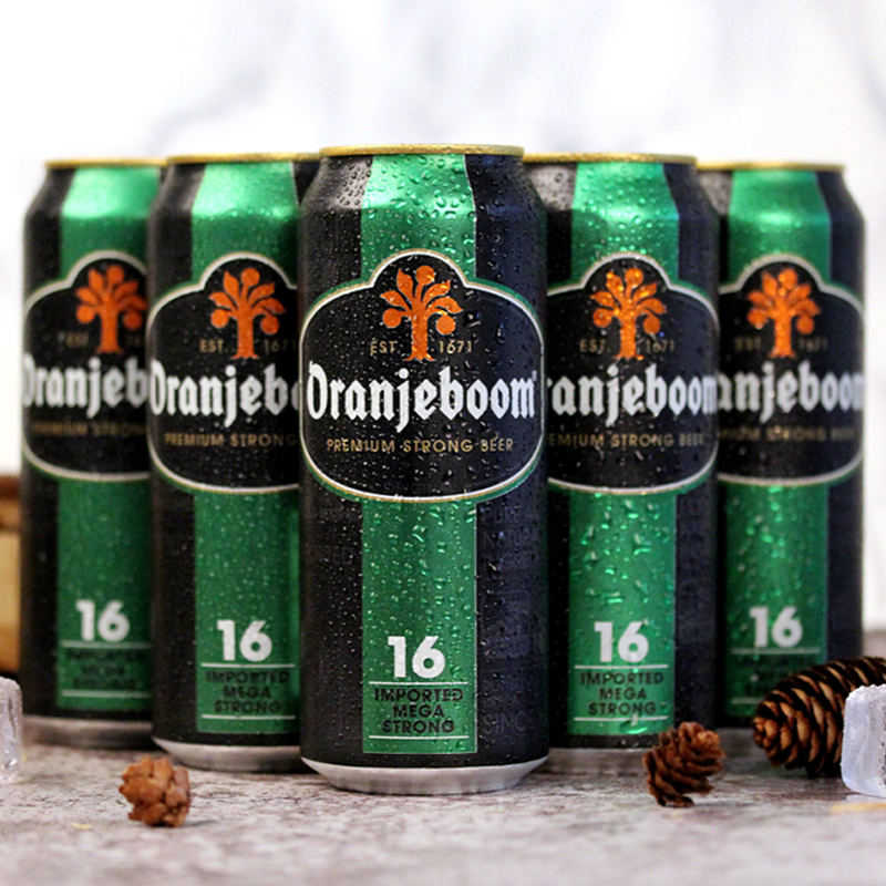 德国进口Oranjeboom橙色炸弹16度啤酒烈性高度强劲啤酒24罐